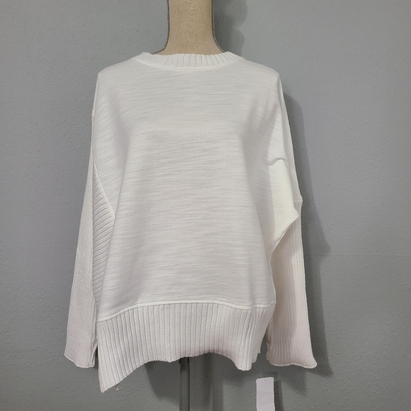 Neon‎ Buddha South Beach Asymmetric Sweater Size Med NWT - Picture 1 of 14